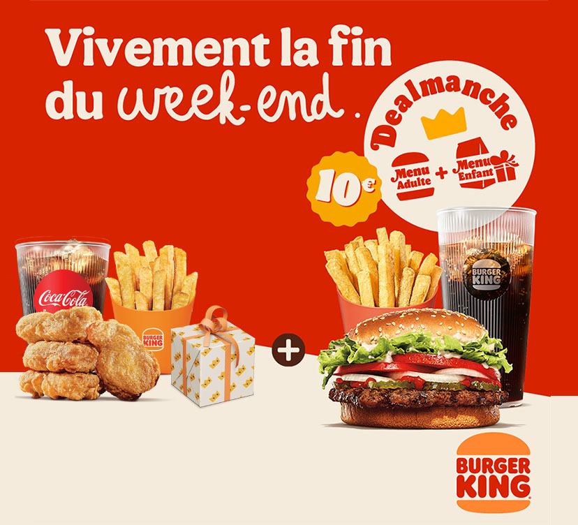 Exclusivement avec votre programme de fidélité Kingdom