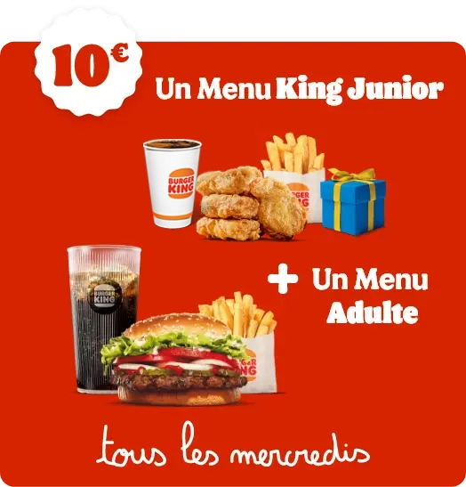Un Menu King Junior