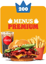 200 couronnes Menus Premium