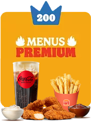 200 couronnes Menus Premium