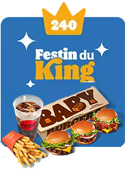 240 couronnes Festin du King